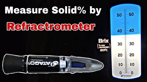 refractometer r h edu|how to measure refractometry.